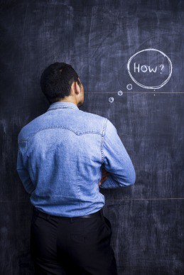 Thinking Man Asking How
